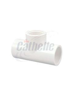 TÉ FEMELLE 1/2" PVC