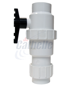 VANNE À BATTANT SILENCIEUX/CLAPET DE RETENUE 2" EN PVC