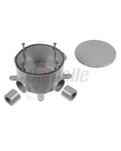 1/2" and 3/4" OCTAGON BOX w/COVER & GASKET