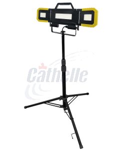 MULTI-DIRECTIONAL LED WORK LIGHT w/TELESCOPIC STAND