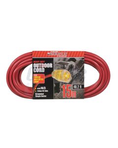 OUTDOOR 14/3 SJTW - LIGHTED SINGLE OUTLET