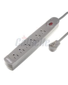 6 OUTLET w/3 LINE SURGE PROTECTION POWER BAR