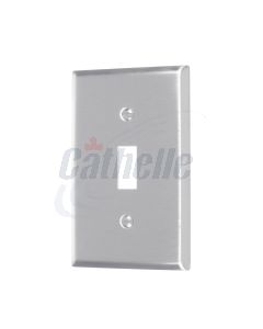 STAINLESS STEEL - SINGLE SWITCH